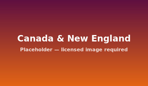 New England coast in autumn — placeholder image