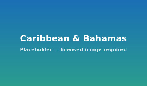 Caribbean beach — placeholder image