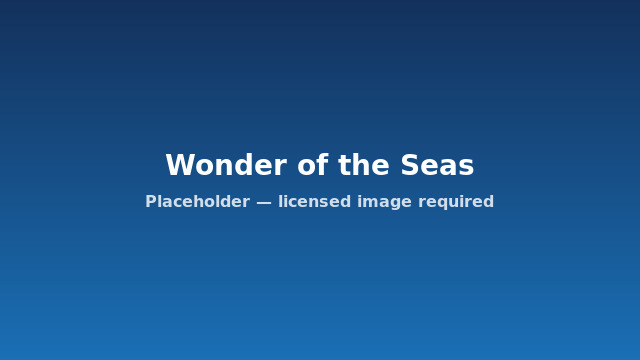 Wonder of the Seas — placeholder image